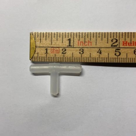 T-koppling 4 mm syreslang