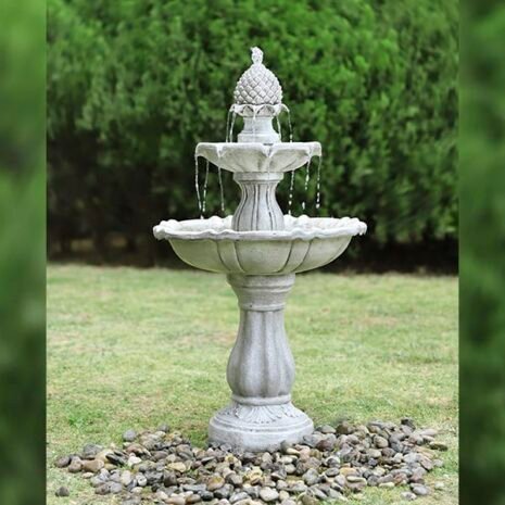 Dekorset PT Fontän tresteg, lev.tid. Juni. Dekorset PT Fontän tresteg, lev.tid. Juni.