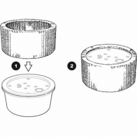 Dekorkant Wicker Rotting till 90 lit JP Dekorkant Wicker Rotting till 90 lit JP