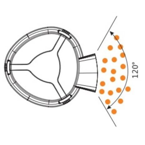 Foderautomat med timer batteridriven Foderautomat med timer batteridriven