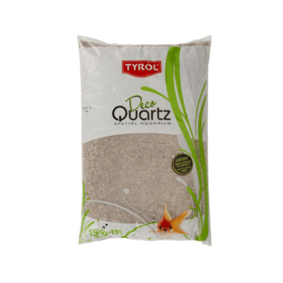 AKVARIEGRUS SABLE DE LOIRE 1-2MM DECO QUARTZ 15 kg