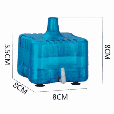 Box filter med olika filtermedia Box filter med olika filtermedia