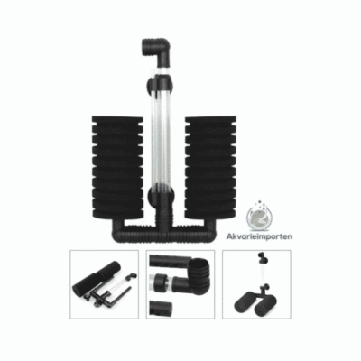 Svampfilter dubbel 200L