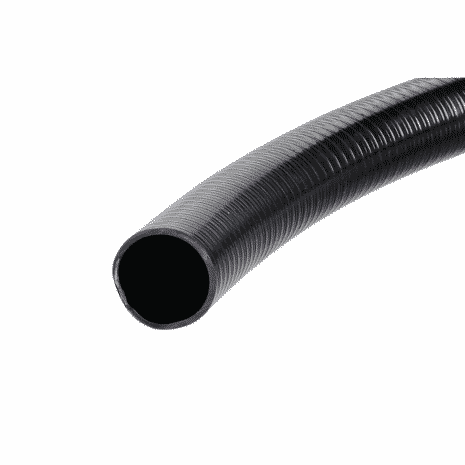 Spiralslang svart 1 1/4", 25 m