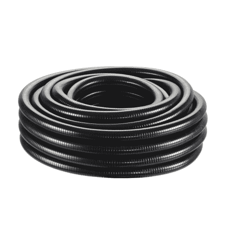 Spiralslang svart 1 1/4", 25 m