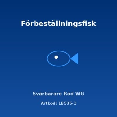 Svärbärare Röd WG 4 cm
