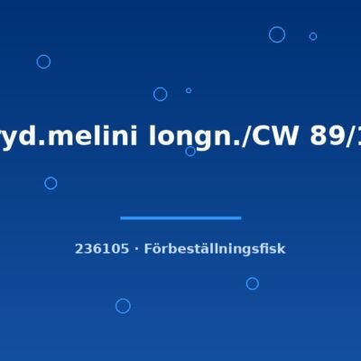 Coryd.melini longn./CW 89/106 xlg