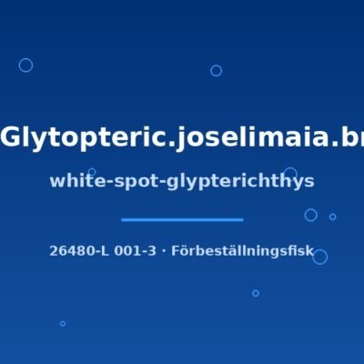 white-spot-glypterichthys 8-10cm