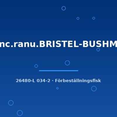 L34 Anc.ranu.BRISTEL-BUSHMOUTH 5-7cm