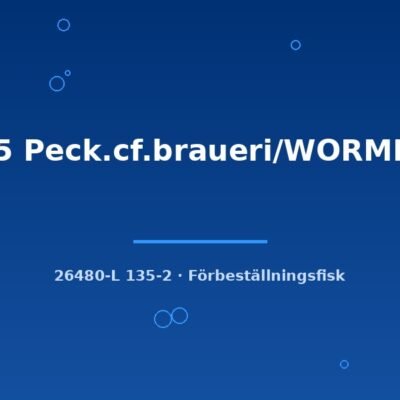 L135 Peck.cf.braueri/WORMLINE 5-7cm