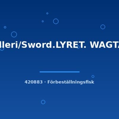 Helleri/Sword.LYRET. WAGTAIL md-lg