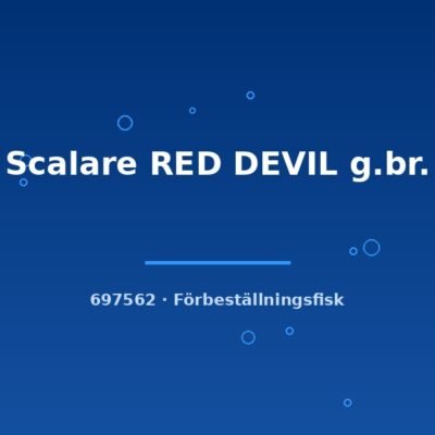 Scalare RED DEVIL g.br. md