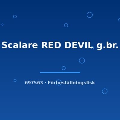 Scalare RED DEVIL g.br. ml