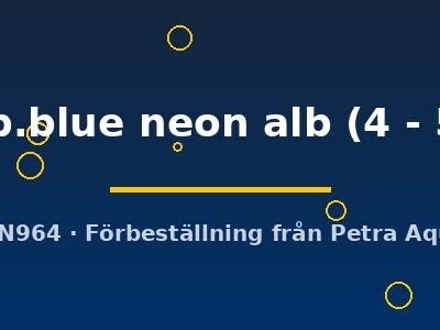 nigrip.blue neon alb (4 - 5 cm)