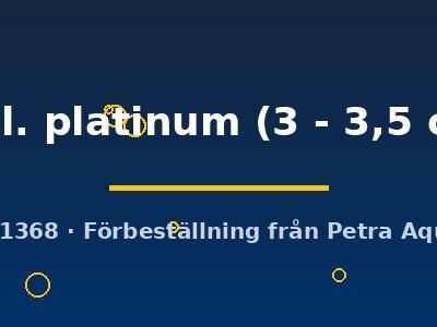 scal. platinum (3 - 3,5 cm)