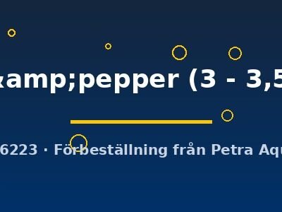 salt&pepper (3 - 3,5 cm)