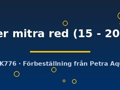 super mitra red (15 - 20 cm)