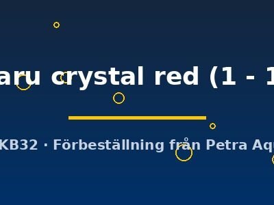 Hinomaru crystal red (1 - 1,3 cm)