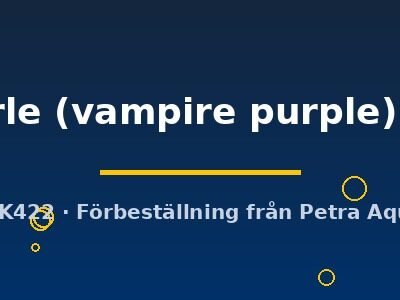 Geosesarma dennerle (vampire purple) 4 cm