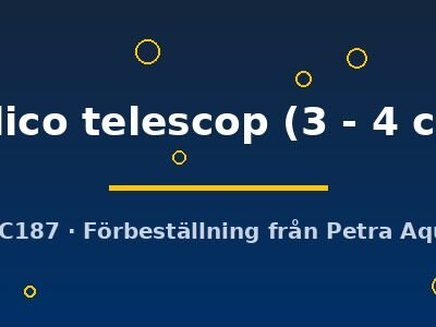 calico telescop (3 - 4 cm)