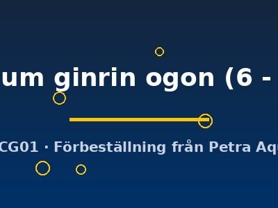 Cyprinus carp. koi platinum ginrin ogon 6–8 cm