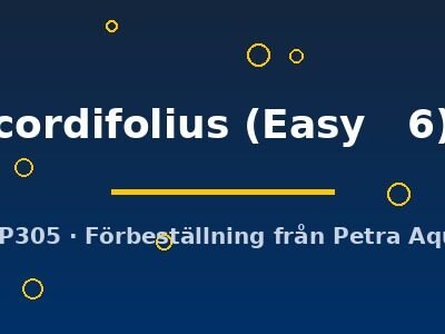 Echinodorus cordifolius Easy6