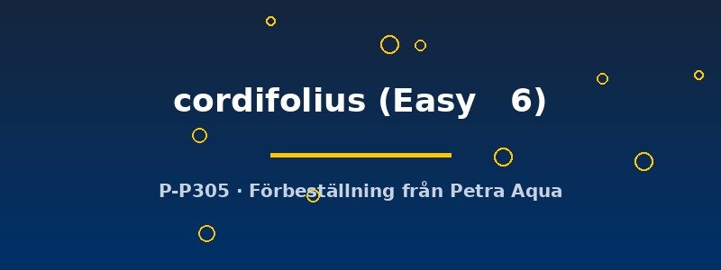 petra-ph-182570 Echinodorus cordifolius Easy6