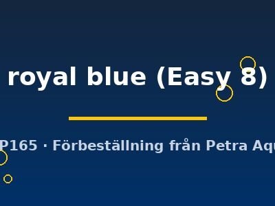 royal blue (Easy 8)
