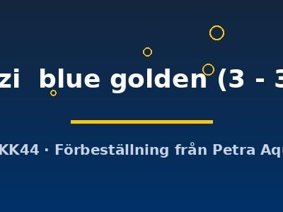 ramirezi blue golden (3 - 3,5 cm)