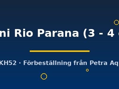 sveni Rio Parana (3 - 4 cm)
