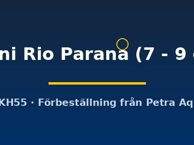 sveni Rio Parana (7 - 9 cm)