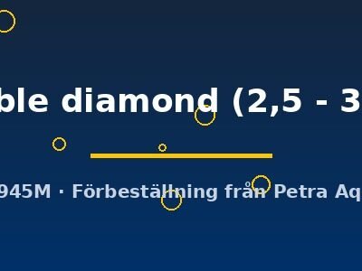 marble diamond (2,5 - 3 cm)