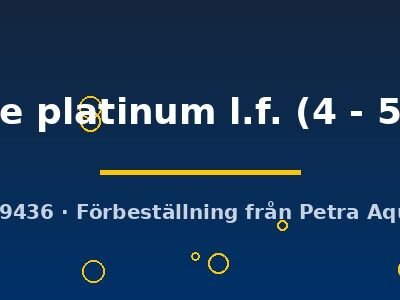 white platinum l.f. (4 - 5 cm)