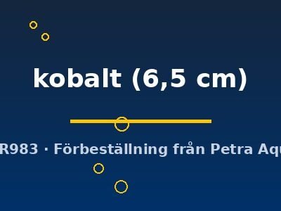 kobalt (6,5 cm)