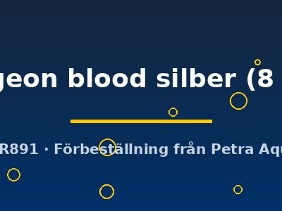 Discus original Stendker pigeon blood silber 8m