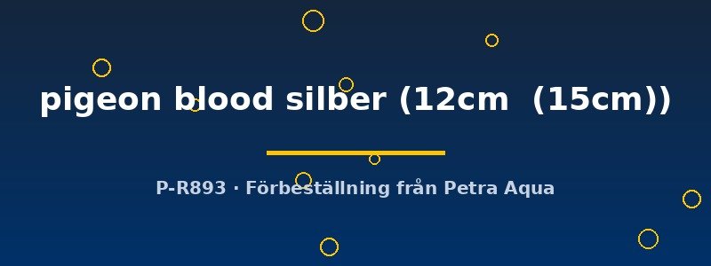 petra-ph2-174759 Discus original Stendker pigeon blood silber 12–15 cm