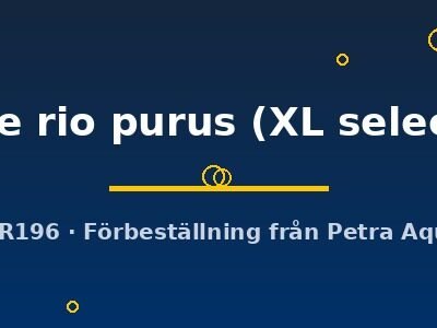 royal blue rio purus (XL selection HQ)