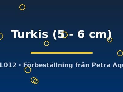Turkis (5 - 6 cm)