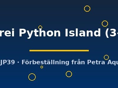 Nyererei Python Island (3-4 cm)