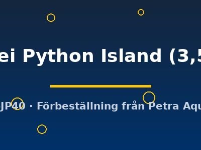 Nyererei Python Island (3,5-5 cm)