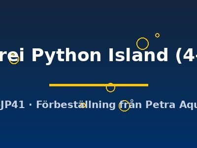 Nyererei Python Island (4-7 cm)