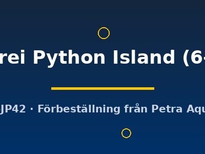 Nyererei Python Island (6-9 cm)