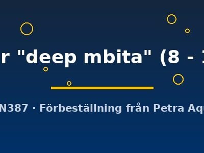 Deep Mbita (Cyathopharynx furcifer \"deep mbita\") 8–10 cm