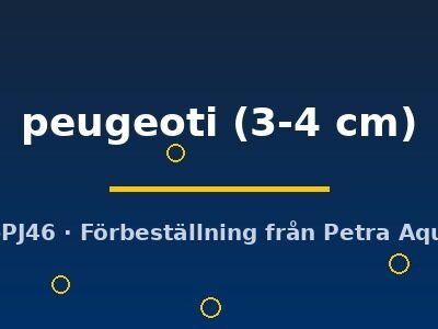 peugeoti (3-4 cm)