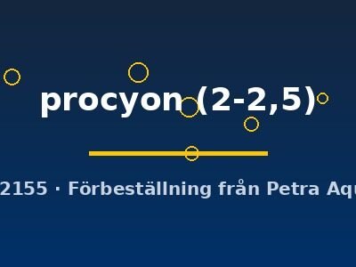 procyon (2-2,5)