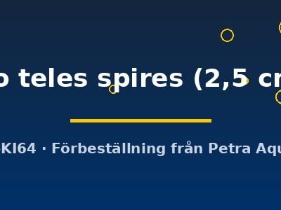 rio teles spires (2,5 cm)