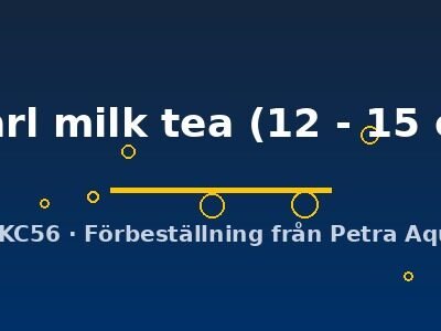 pearl milk tea (12 - 15 cm)
