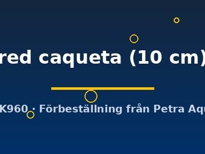 red caqueta (10 cm)
