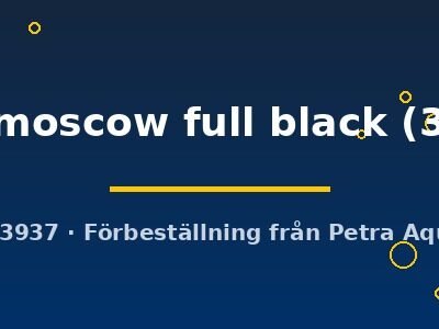 Poecilia ret. female moscow full black 3–4 cm