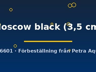 Moscow black (3,5 cm)